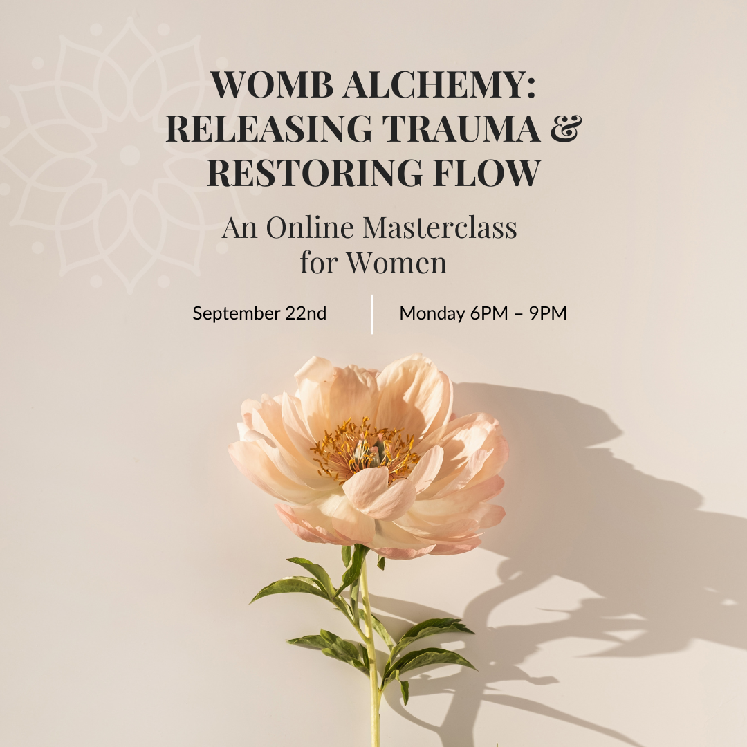 Womb Alchemy Releasing Trauma &amp; Restoring Flow (Instagram Post)